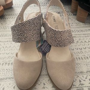 Toms ortholite wedges! NWT